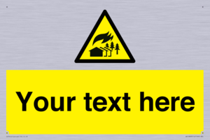 Custom Warning: Large scale fire zone